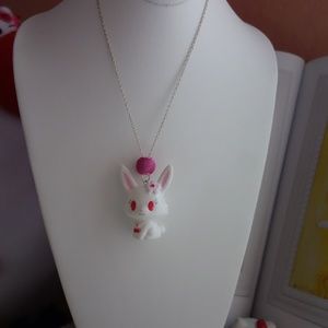 Get Wallpaper Sanrio Jewelry Sega Jewelpet Ruby Bunny Rabbit Necklace Poshmark HD